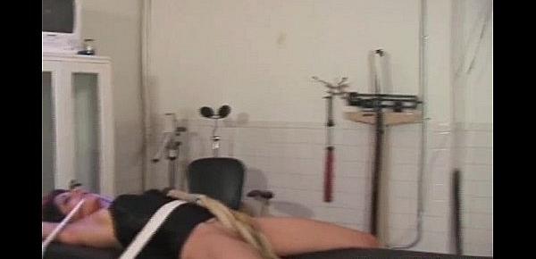  Dirty slut Talia gets tied in bondage